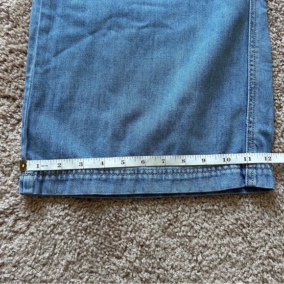 Hidden Nori High-Rise Extra Wide Leg Drawstring Blue Denim Jeans NWT Size 25 - Picture 10 of 11
